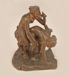 Wiener erotische Bronzeskulptur