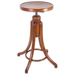 Haut tabouret viennois Thonet, datant d'environ 1915