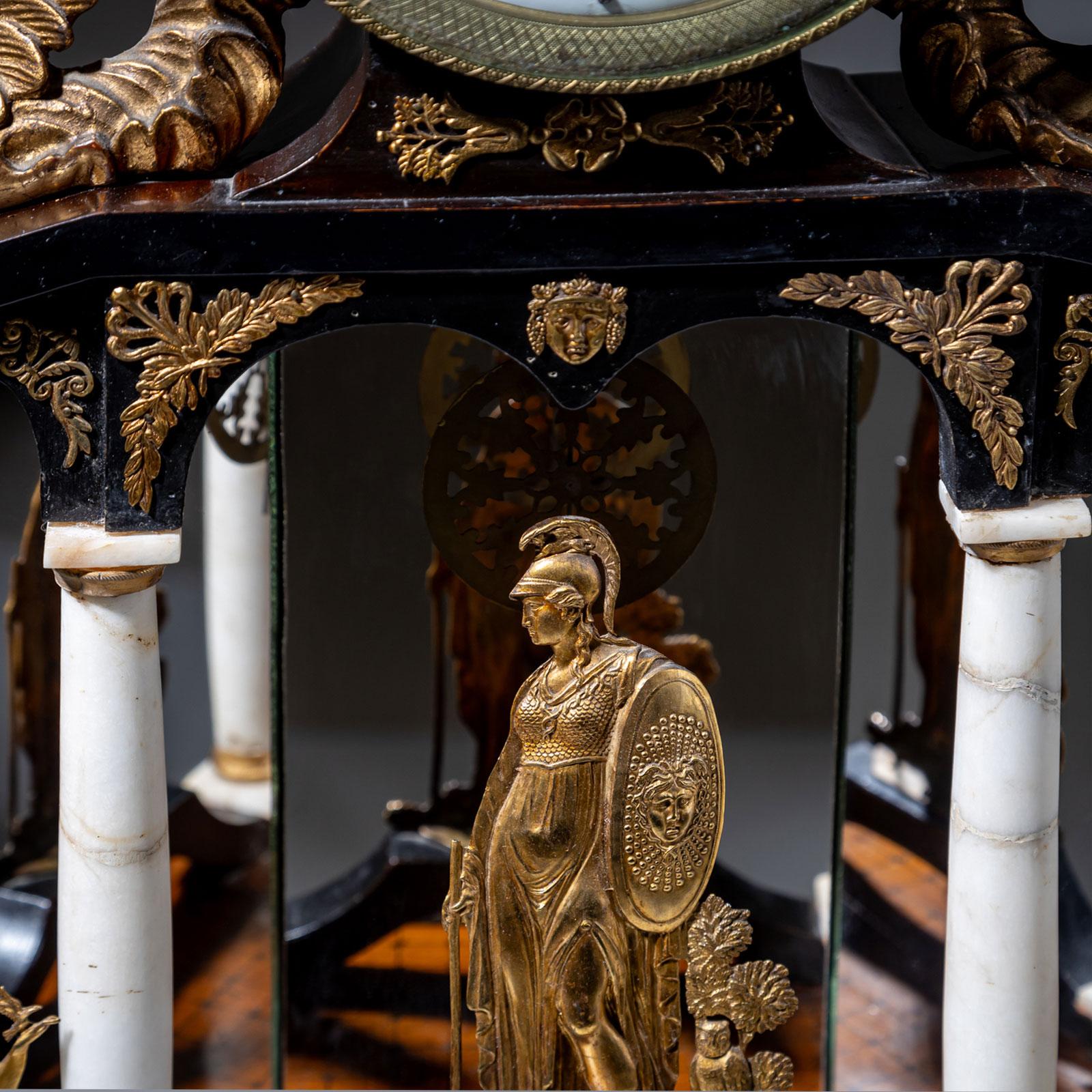Viennese Portal Clock, 1st Half 19th Century For Sale 2