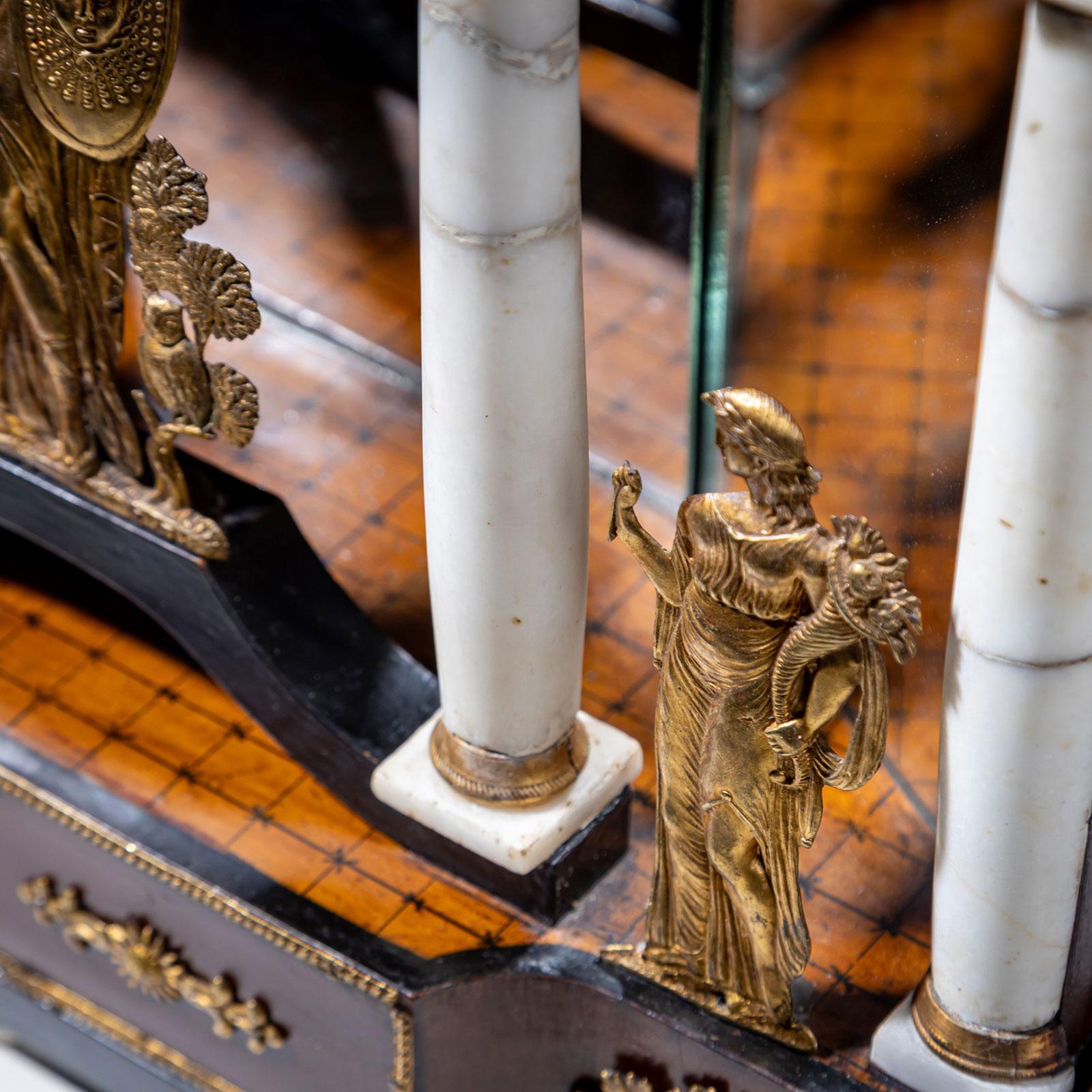 Viennese Portal Clock, 1st Half 19th Century For Sale 3