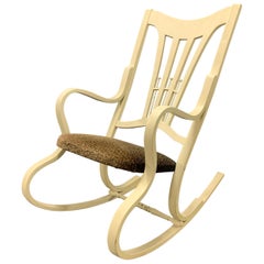 Fauteuil à bascule viennois