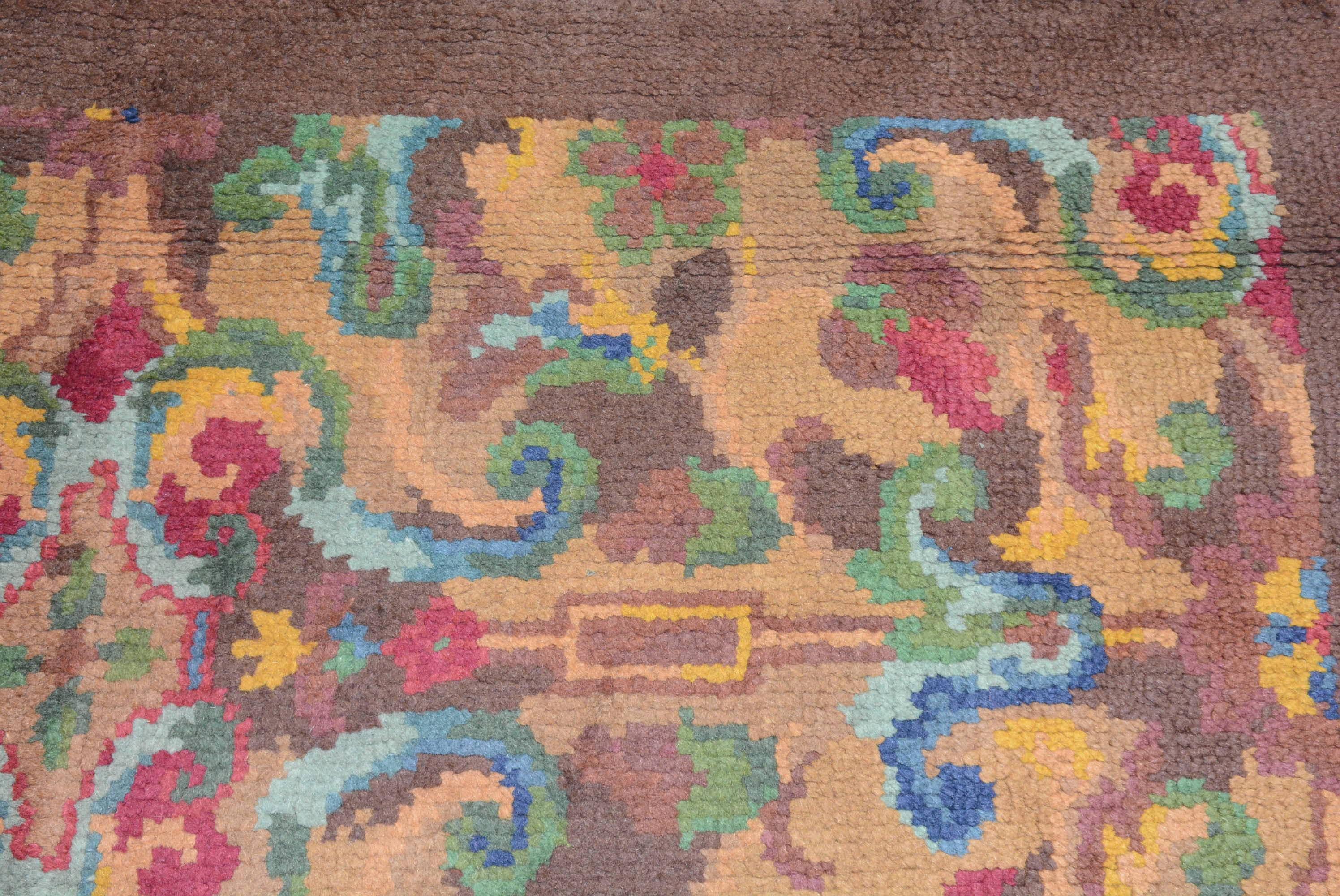 Aubusson Viennese Savonnerie Carpet For Sale