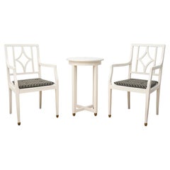 Viennese seating ensemble Mauritius Herrgesell school of Koloman Moser ca. 1902