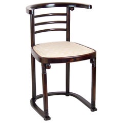 Antique Viennese Secession Chair J&J Kohn Nr.728, 1905-1917, Josef Hoffmann, Fledermaus