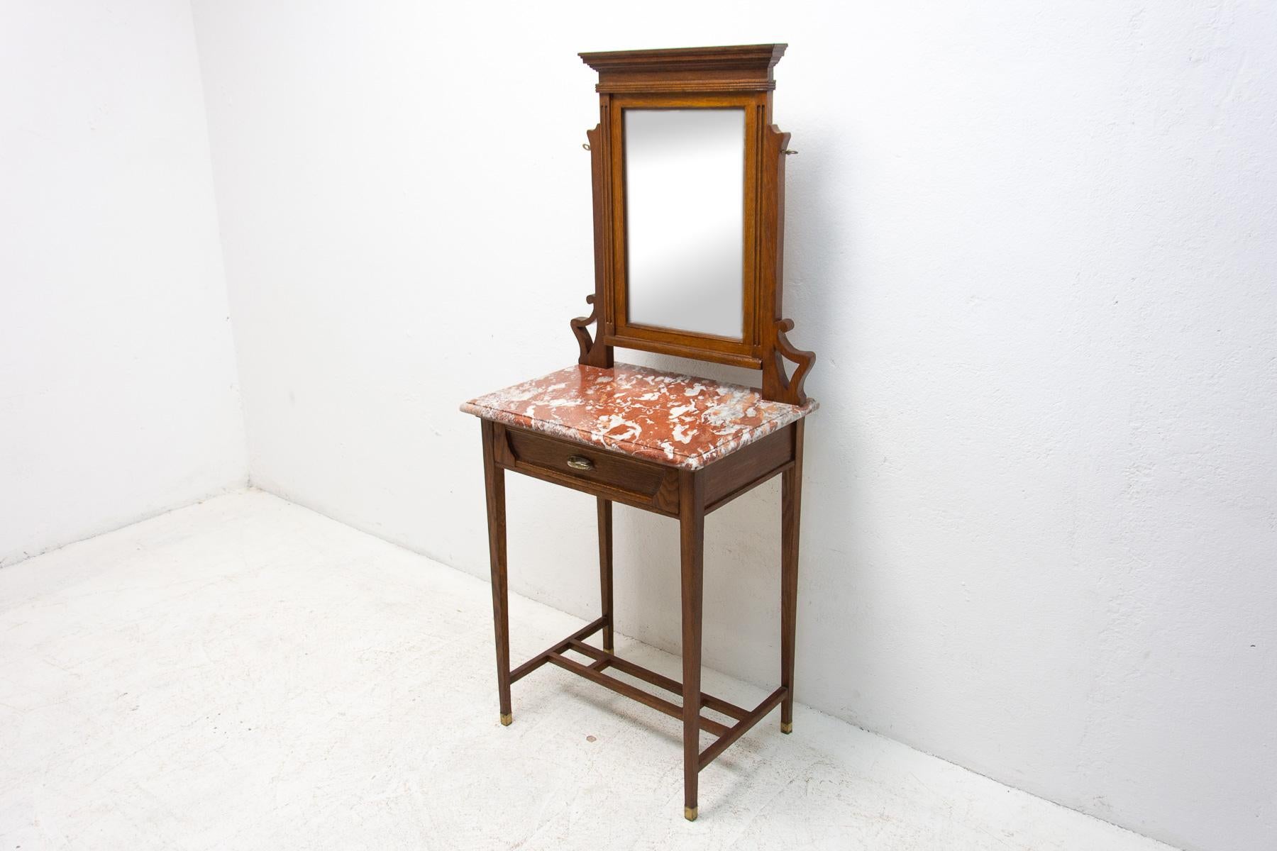 20th Century Viennese Secession Dressing Table with Mirror, 1910 For Sale