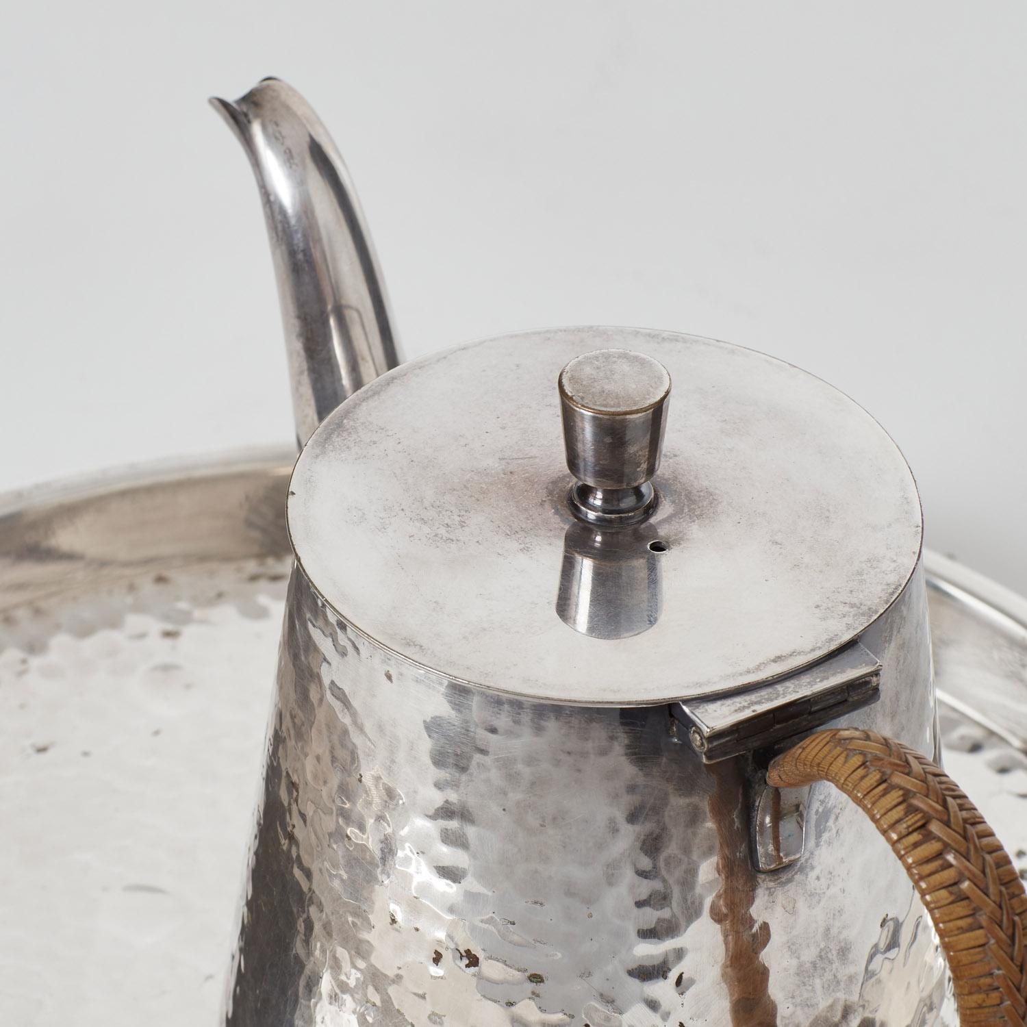 Service à thé en argent de la Sécession viennoise - Autriche, années 1900 en vente 5