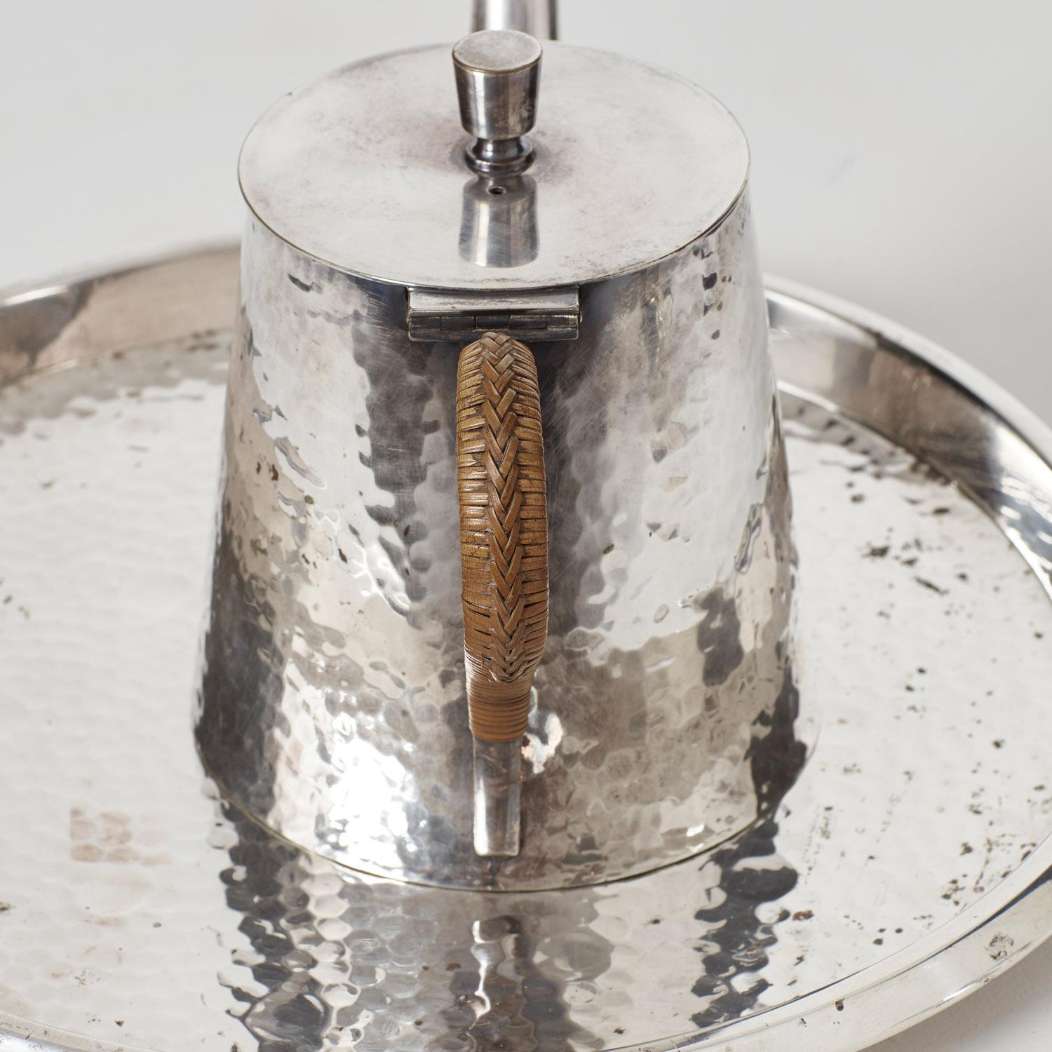 Service à thé en argent de la Sécession viennoise - Autriche, années 1900 en vente 6