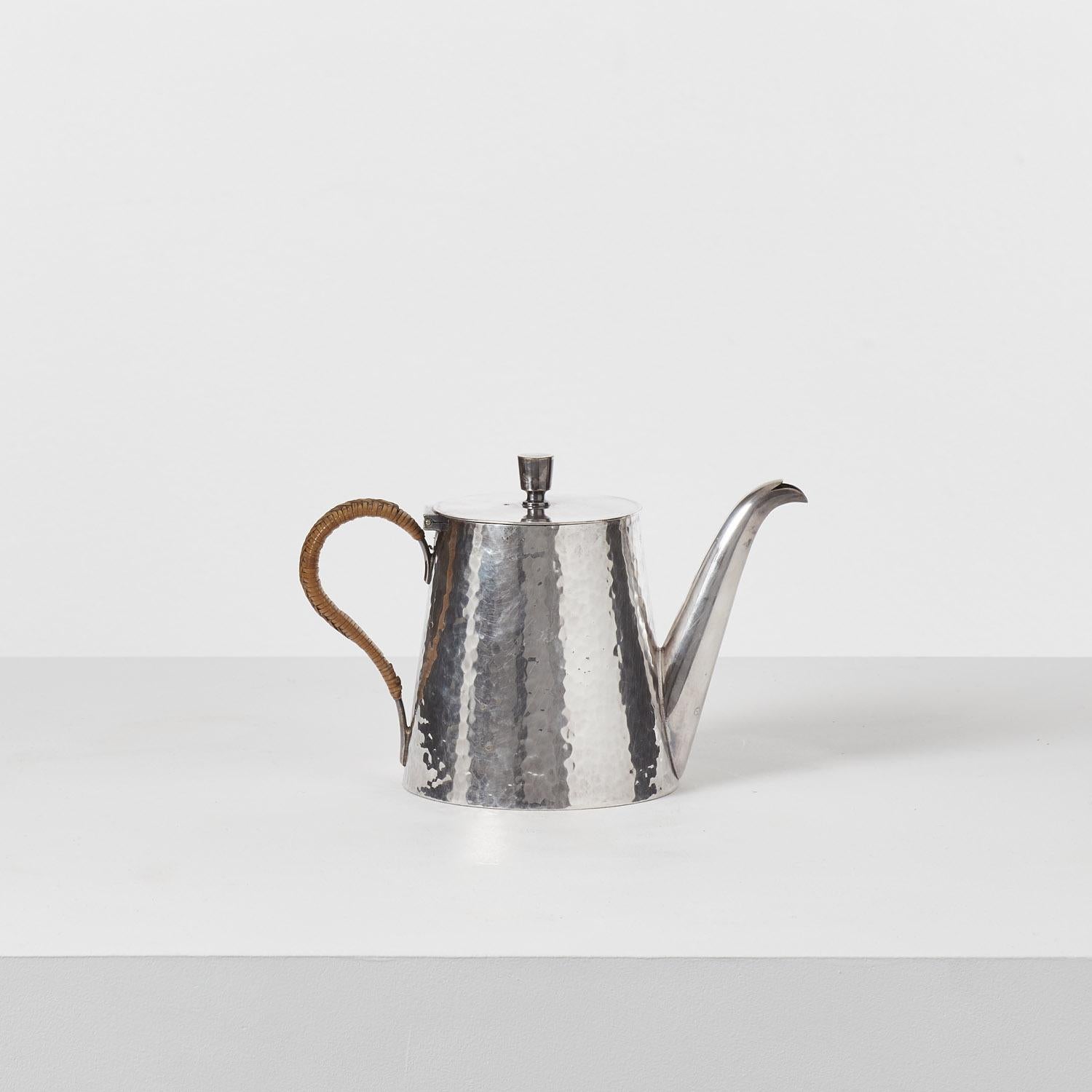 Service à thé en argent de la Sécession viennoise - Autriche, années 1900 Bon état - En vente à London, GB