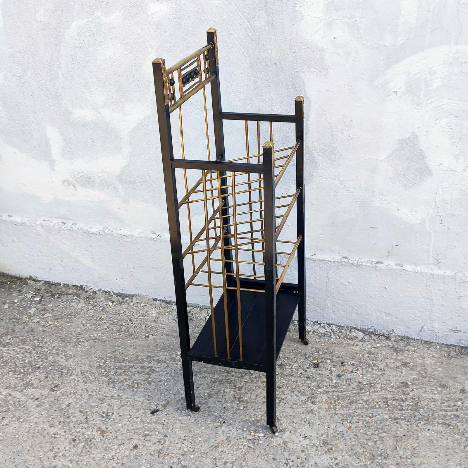 Viennese Secession Stand or Etagere in the Style of Koloman Moser, circa 1900 For Sale 3