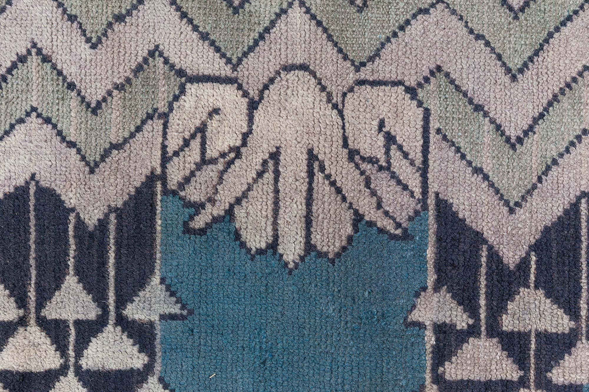 Art Déco Tappeto secessionista viennese Doris Leslie Blau in vendita