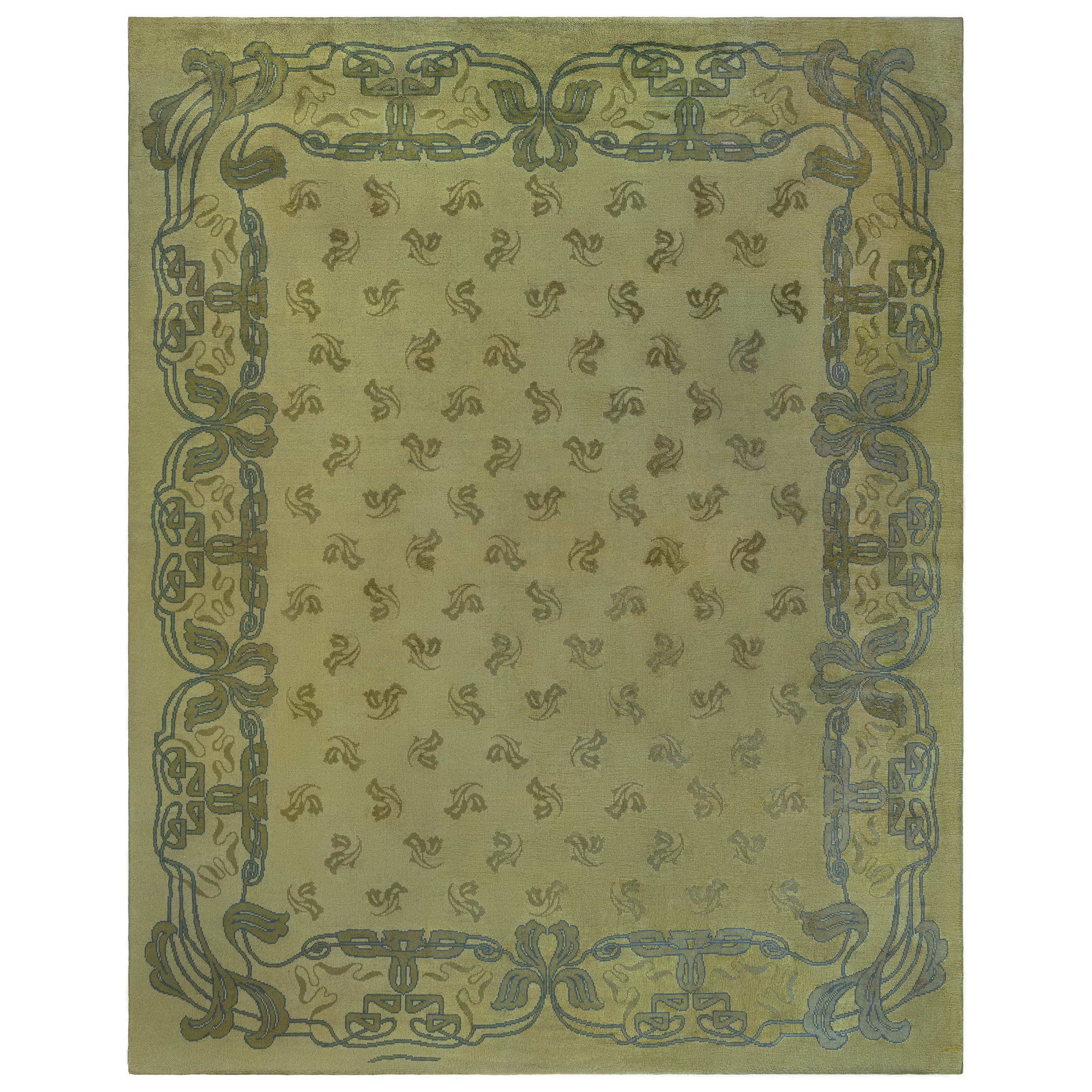 Tappeto secessionista viennese Doris Leslie Blau in vendita