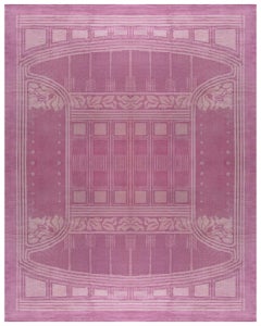 Viennese Secessionists Rug by Julius Orendi