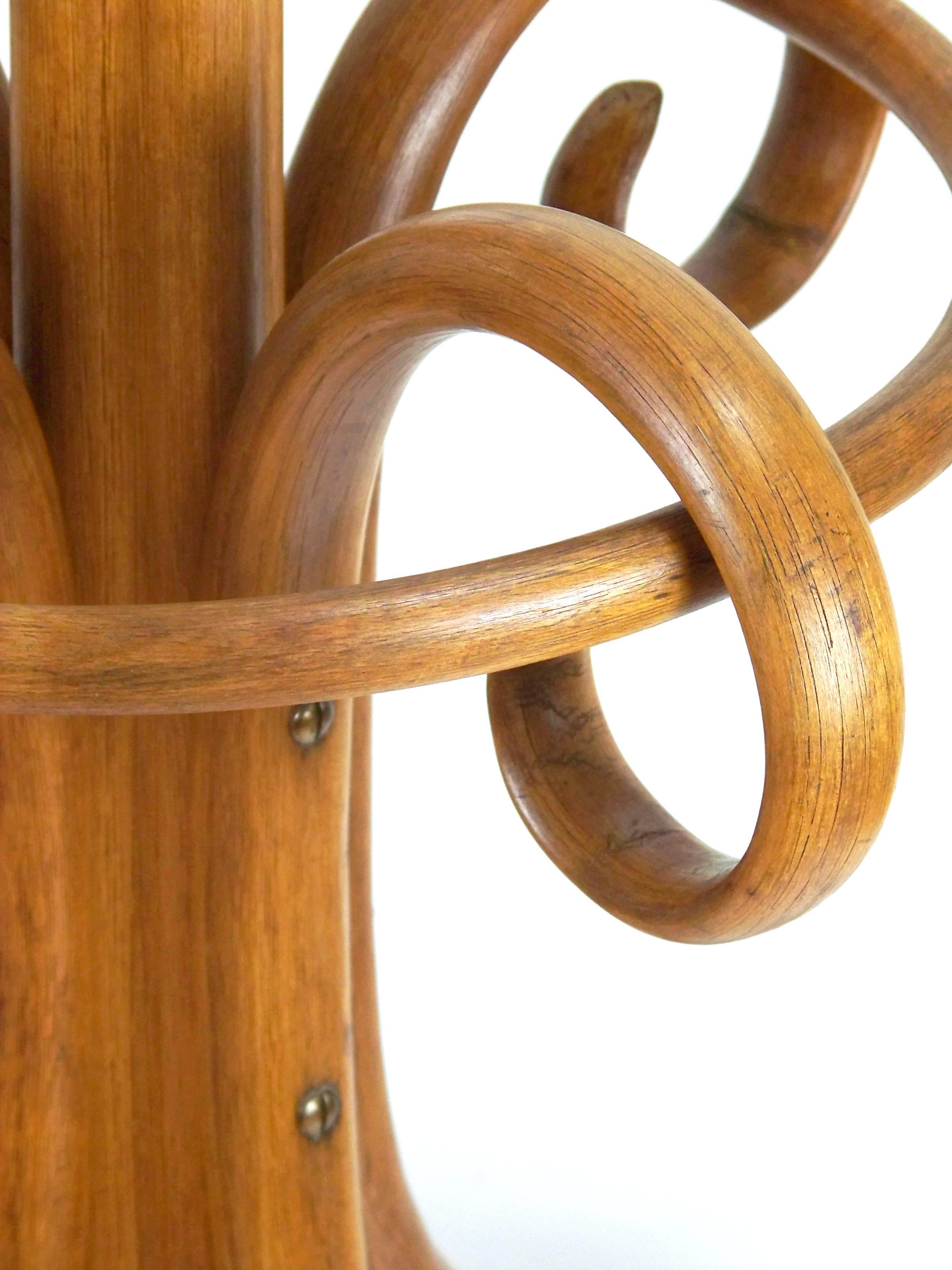 Art Nouveau Viennese Standing Coat Rack Thonet Nr.1, since 1915