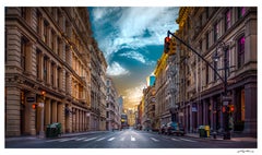 Broome at Mercer - NYC Photography, 32 Zoll x54 Zoll, signiert, limitierte Auflage von 4 Stück