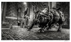 Bullish Night - NYC Photography, 32"x54", Signed Limited Edition of 4