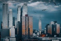 Dawn of Change - Photographie Skyline de New York, 91,4 cm x 121,9 cm, signée, édition limitée à 5 exemplaires