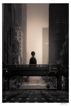 Hudson Yards Mood - NY Skyline Photography, 54"x36", Signed Limited Edition of 5