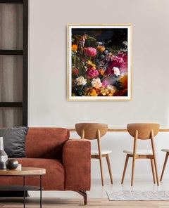 Baroque Flowers I, Photograph, C-Type