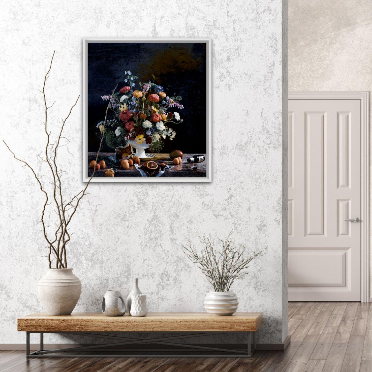 Barocke Blumen II, Fotografie, C-Typ (Sonstige Kunststile), Photograph, von Viet Ha Tran