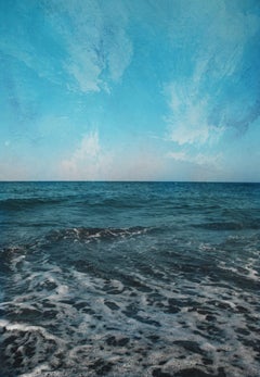 Blue sky in Santorini, Photograph, C-Type