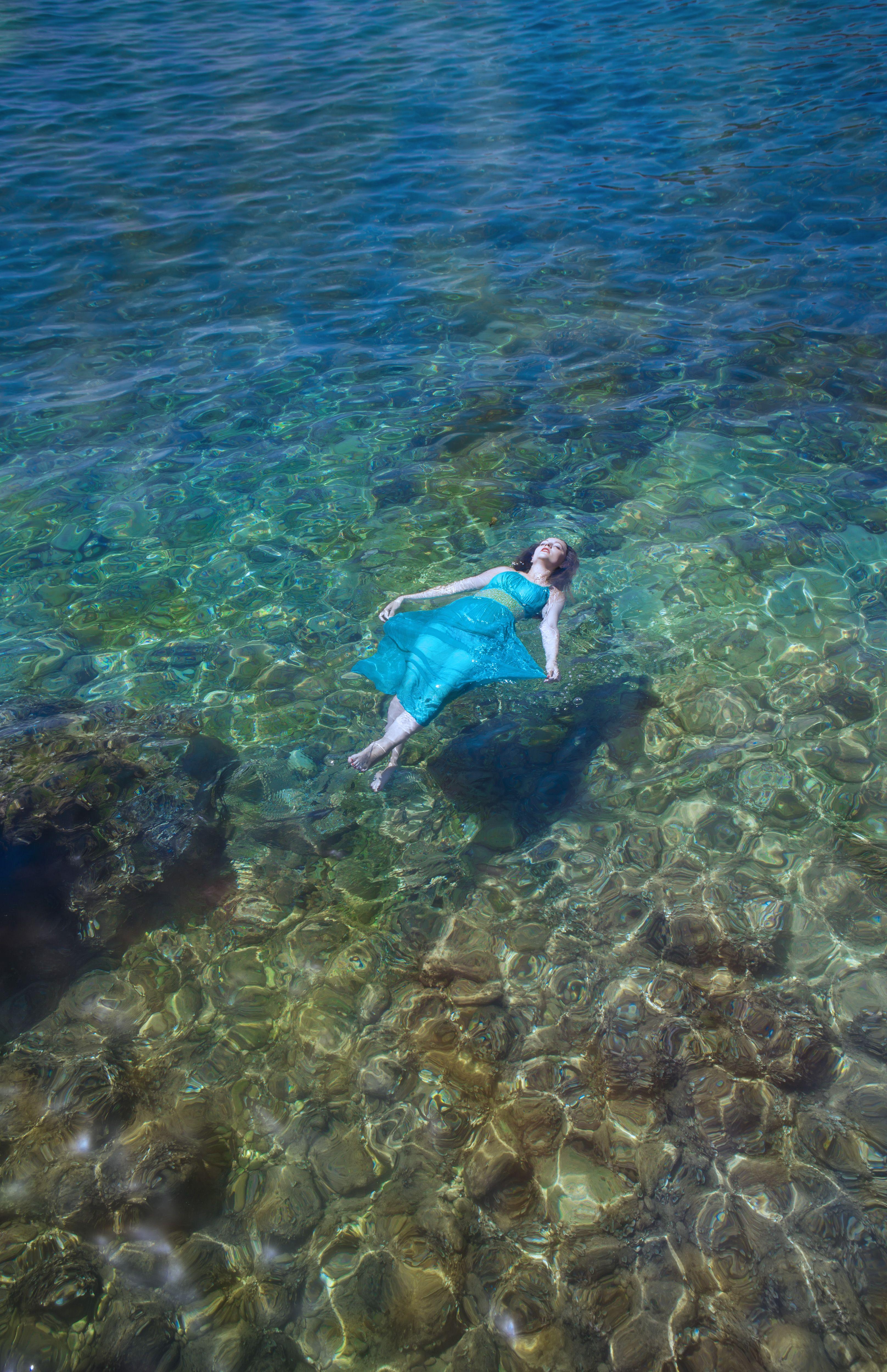 Viet Ha Tran Color Photograph - Mermaid in Ibiza XII, Photograph, C-Type