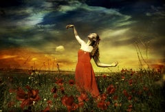 Summer on the poppy field, Photograph, C-Type
