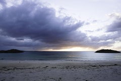 Sunset on the Norwegian beach, Photograph, C-Type