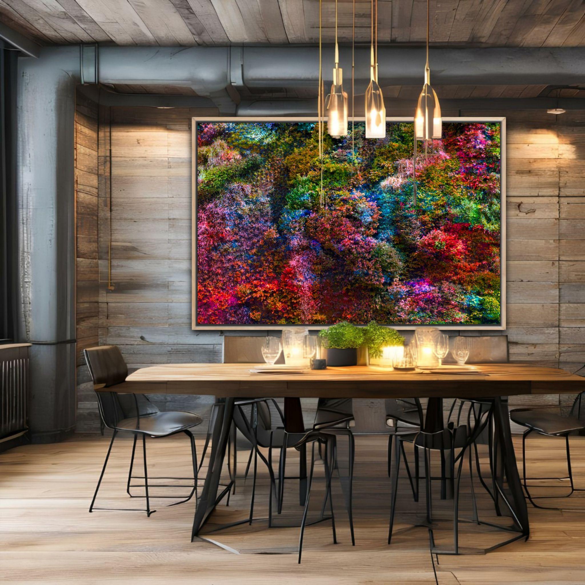 Wall of Nature XXXVI (XXL-Ausgabe), Fotografie, C-Type – Photograph von Viet Ha Tran