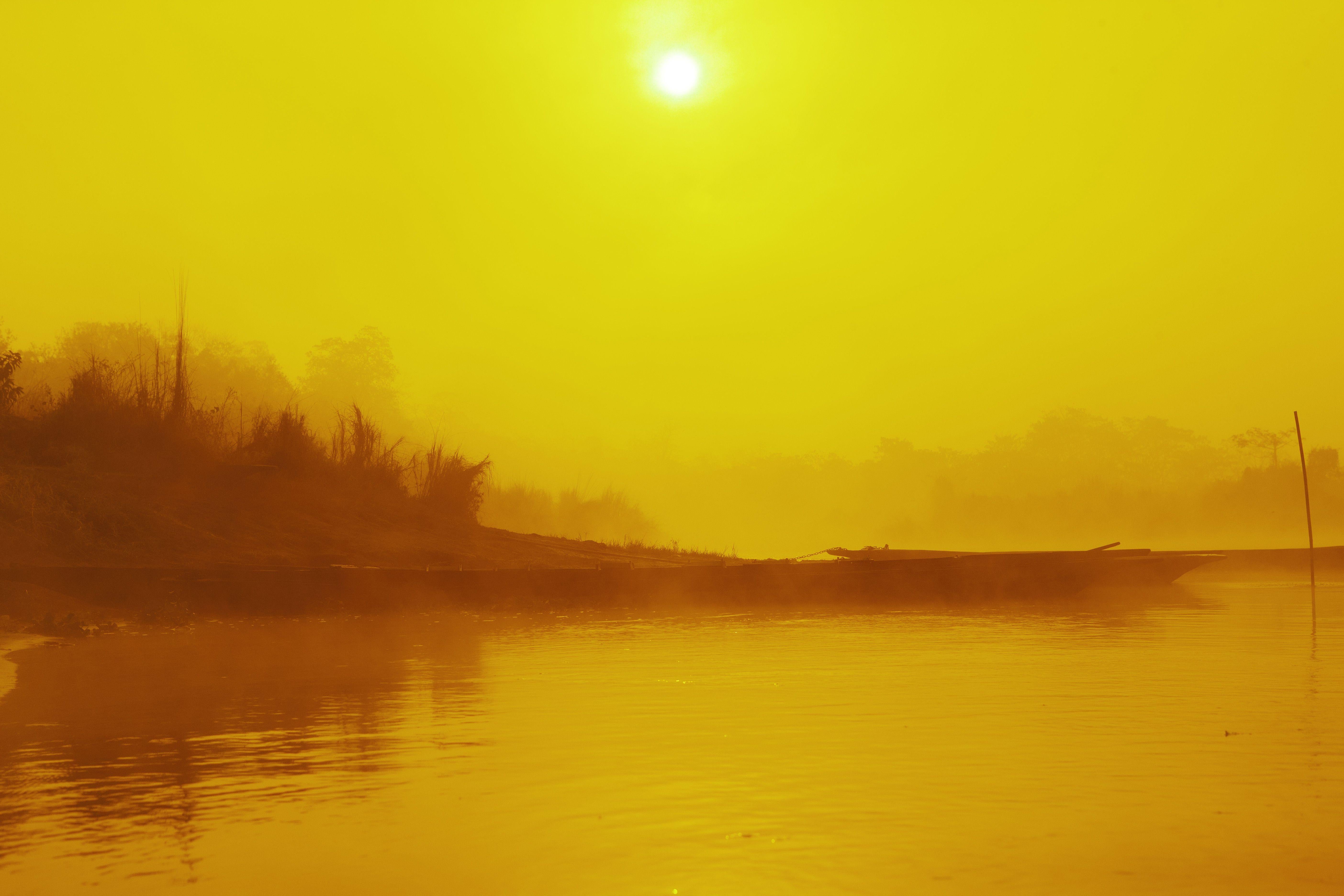 Viet Ha Tran Color Photograph - Yellow Morning in Nepal, Photograph, C-Type
