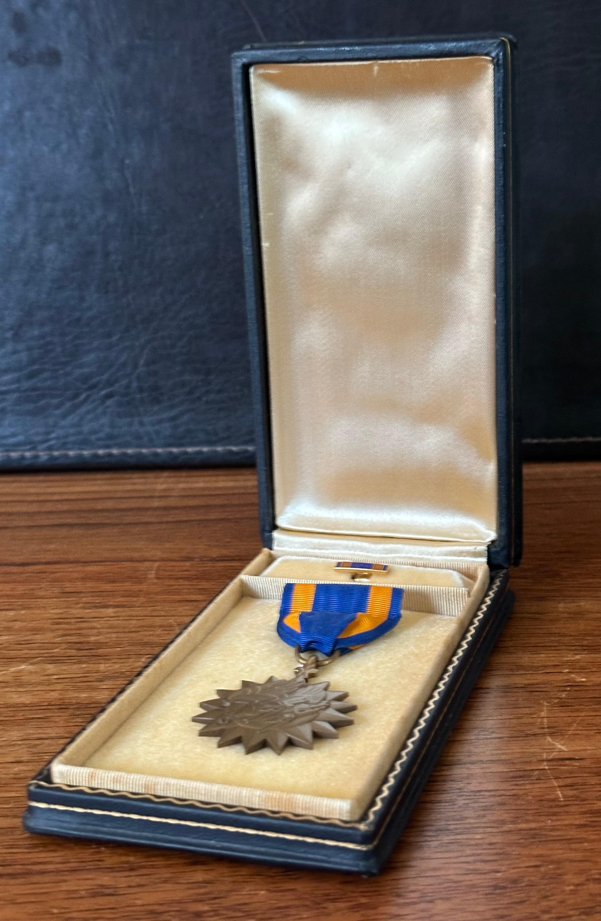 American Vietnam War Naval Air Medal and Citation / POW Hero