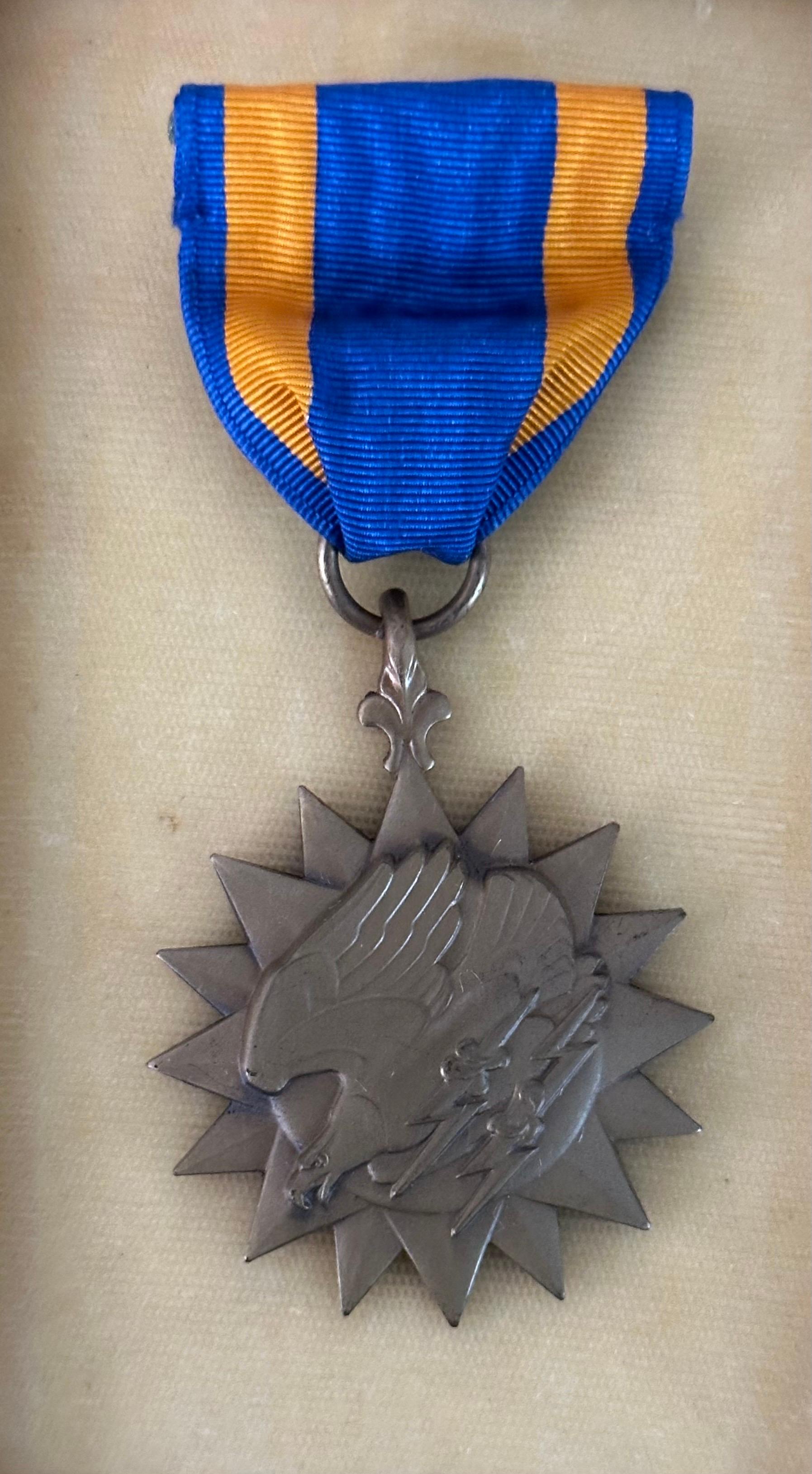 Hand-Crafted Vietnam War Naval Air Medal and Citation / POW Hero