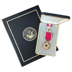 Vietnam War Naval Legion of Merit Medal and Citation with Combat "V" / POW Hero