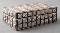 Vietnamese Silvered Metal Table Box