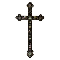 Antique Vietnamese/Southern Chinese Catholic Latin Cross