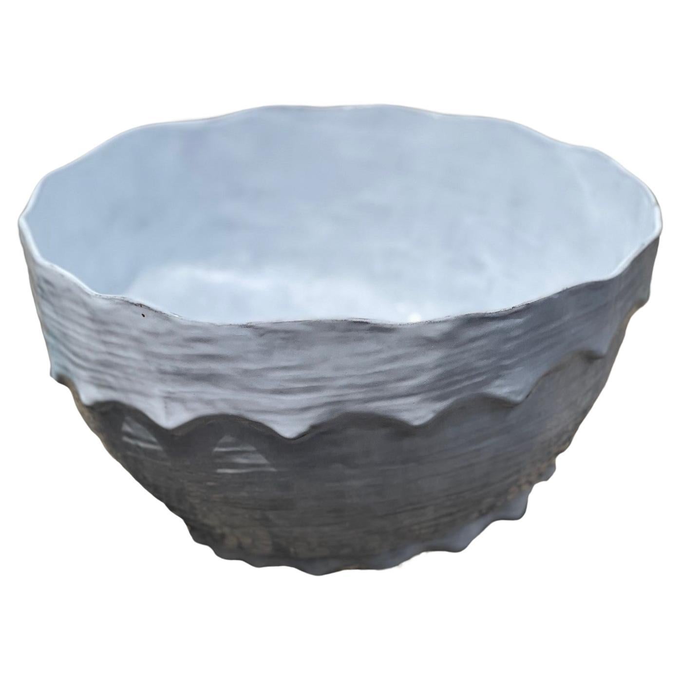 Vietri "Incanto Mare" Italian Stoneware Large Serving Bowl