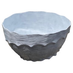 Used Vietri "Incanto Mare" Italian Stoneware Large Serving Bowl