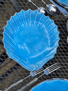 Vietri "Incanto Mare" Italian Stoneware Salad Plates, Set of 6