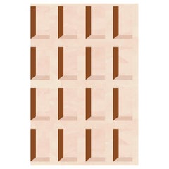 View Muted with Earthy, Textured Pinks, Pale Taupe’s, and Deep Rust Colors