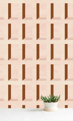 View Muted with Earthy, Textured Pinks, Pale Taupe’s, and Deep Rust Colors