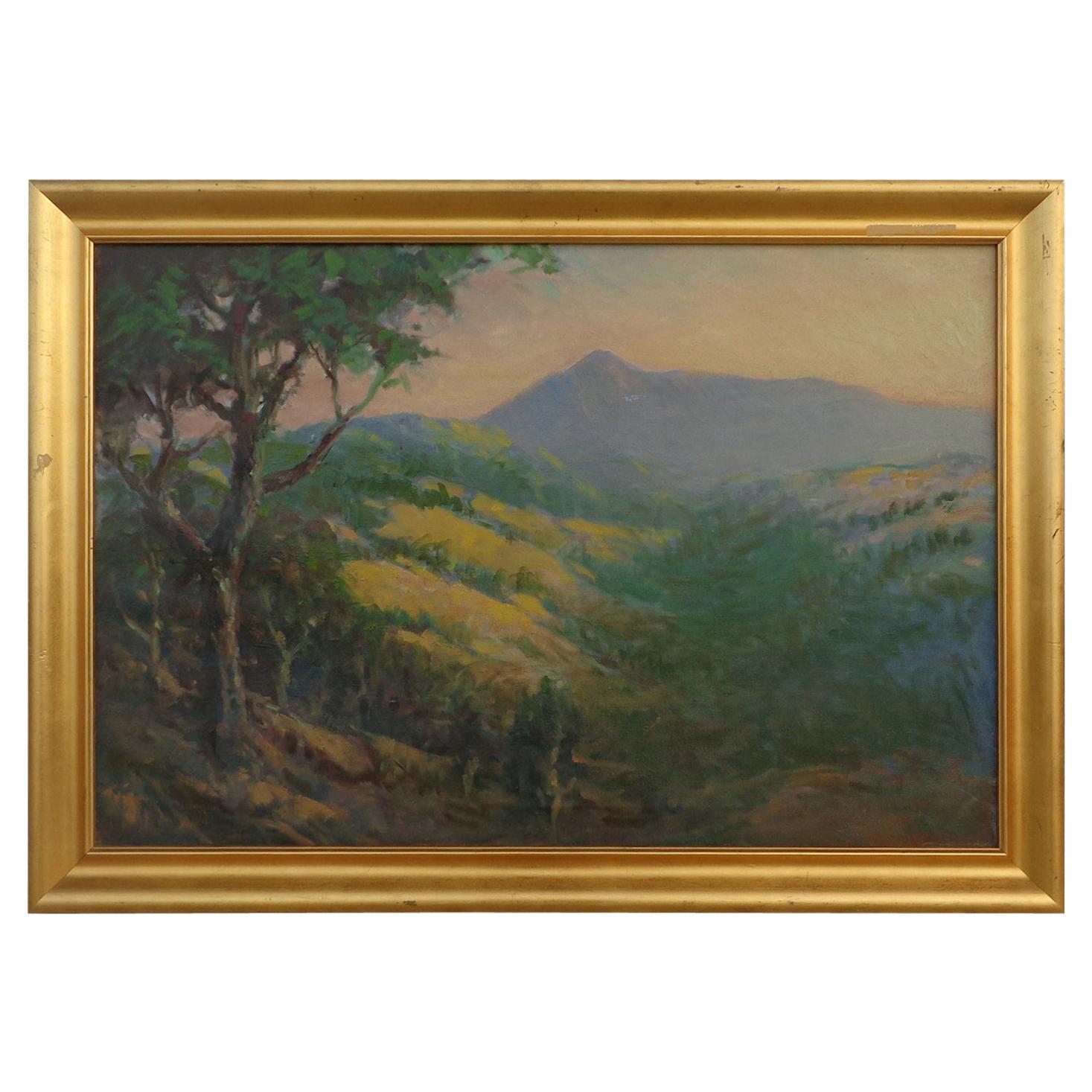 View of Mt Shasta Attributed to Mihran Kevork Serailian For Sale