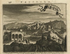 View of the 'Castle of the Good Robber' in the Holy Land, c.1680