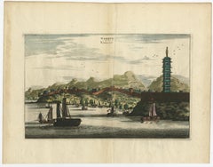 View of the Chinese City of Nanjing with Its Ramparts, 1665