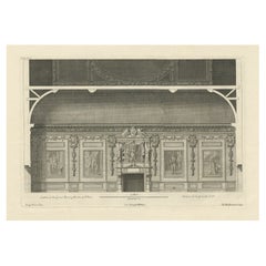 View of the Great Dining Room of The Wilton House in Salisbury, Wiltshire, 1717