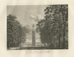 View of the Lantern of Demosthenes at Saint-Cloud by Baltard, Paris, 1803
