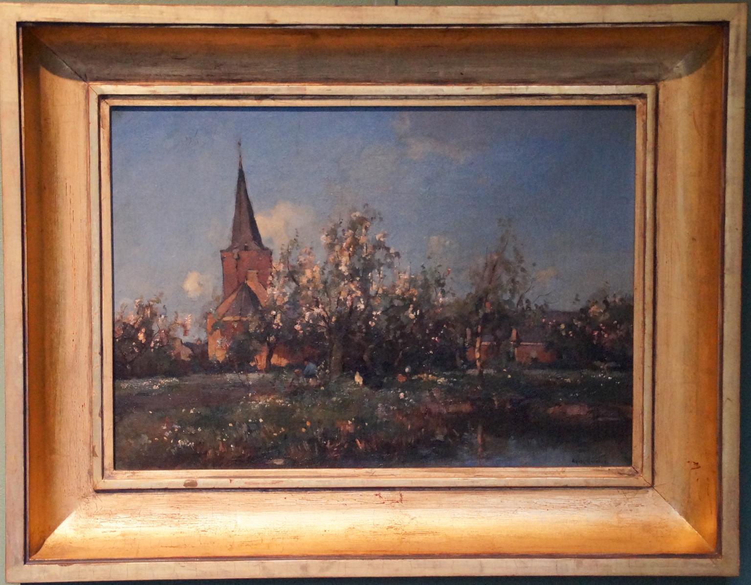 20th Century View on Kortenhoef 'Netherlands', Aris Knikker, 1887-1962, The Hague