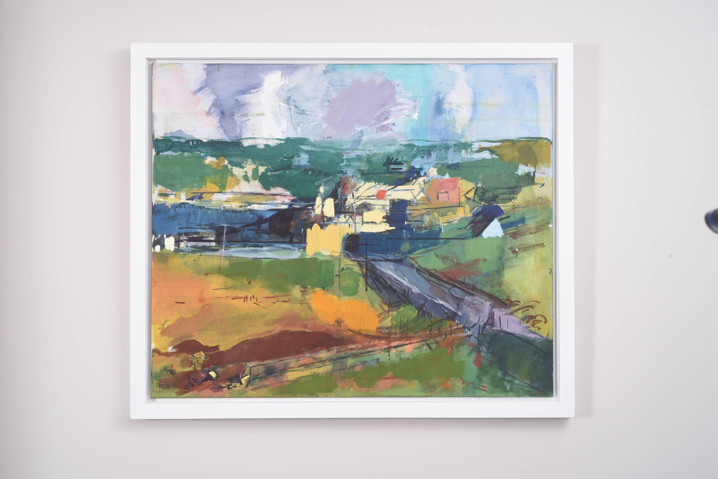 'View Over Portballintrae, Ireland' by Michael McGuiness In Excellent Condition For Sale In Great Britain, Northern Ireland