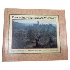 Retro Views from a Tuscan Vineyard Hardcover Book by Julian and Carey More 1987