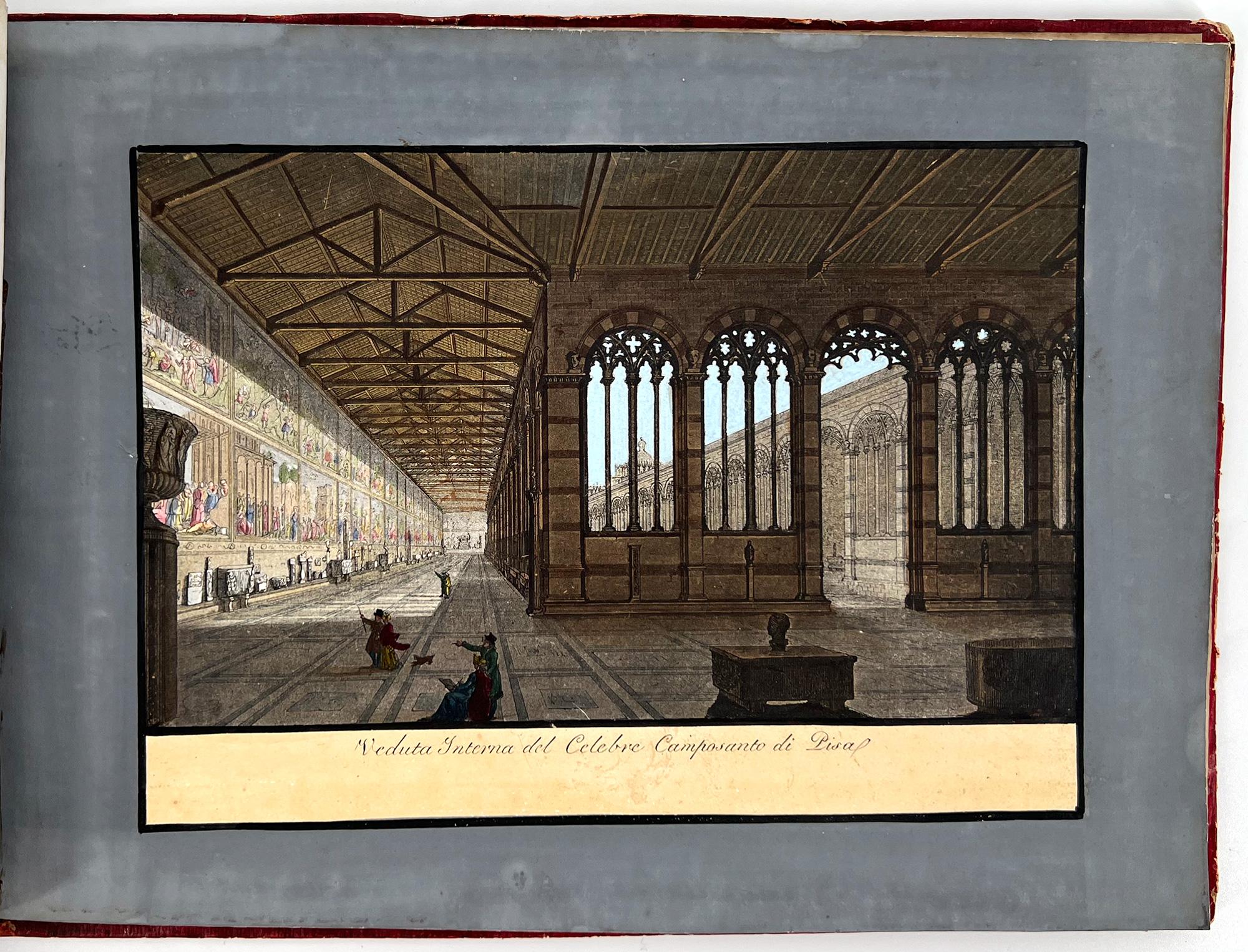 Vues de Florence et de Toscane par Lorenzo Bardi, vers 1840 en vente 1