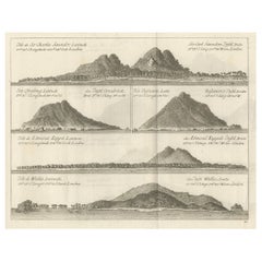 Views of Saunders, Osnaburg, Boscawens, Admiral Keppel's & Wallis Island, c.1774