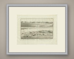 Ansichten von Suez und der Altstadt von Tor am Roten Meer, antiker Stich, 1776
